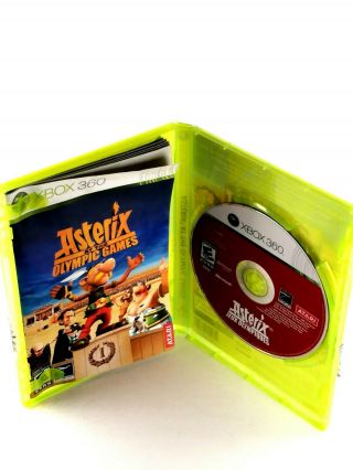 Asterix at the Olympic Games (Microsoft Xbox 360,  2008) RARE,  Complete, 3