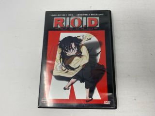 Read Or Die R.  O.  D Ova Dvd W/poster 2003 Japan Rare Anime