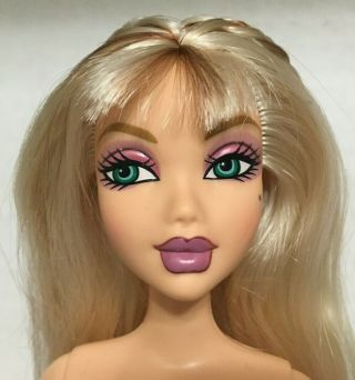 Barbie My Scene Miami Getaway Delancey Doll Highlighted Hair Bangs Rare