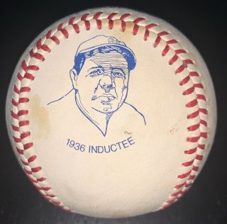 Babe Ruth Official Hall Of Fame Baseball Inductee 1936 Rare Rawlings Haiti
