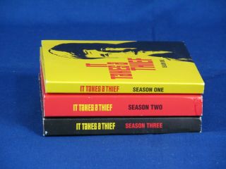 It Takes A Thief: The Complete TV Series Seasons 1,  2 and 3 DVDs OOP RARE 4