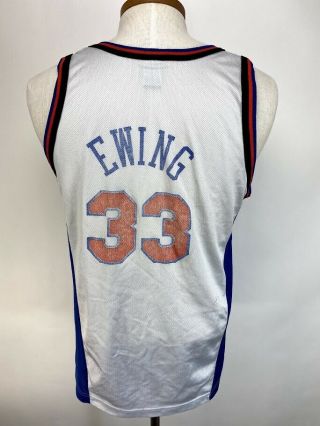 Vtg Patrick Ewing York KNICKS NBA Champion Jersey Rare Adult Size 44 2