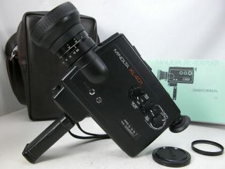 Minolta 8 Movie Camera With Rare Time Lapse Feature
