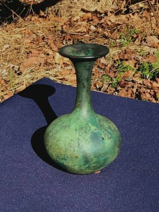 Rare Clewell Pottery Copper Clad Arts & Crafts Pottery Vase.  Grueby.  Marblehead