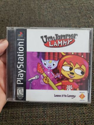 Um Jammer Lammy Playstation 1 Ps1 Complete Cib Good Rare