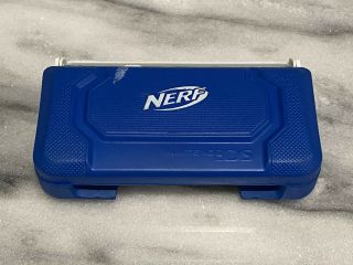 Nintendo Ds Nerf Armor Case Cover Protector Blue And White 2007 Hasbro Rare