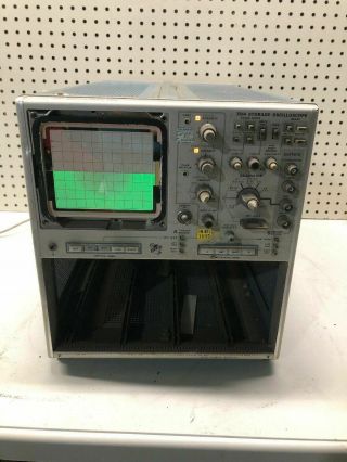 Vintage Tektronix 7514 Storage Oscilloscope Chassis Ham Radio Cool Old Rare