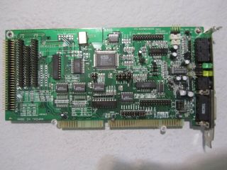 Rare Acer Sertek Isa Sound Card Ess Es688fc,  Yamaha Ymf262 - M Opl3 Sound Leader 16