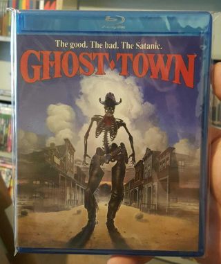 Ghost Town 1988 Blu - Ray,  Dvd Like - Scream Factory Rare Htf Oop