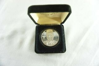 Patrick Roy Silver Coin Medallion Highland Nhl 1 Oz.  999 Rare W Patrik
