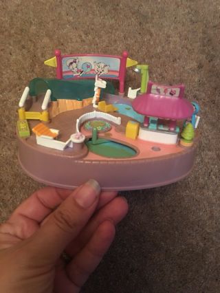Polly Pocket Magnetic Magical Swimabout Pool Party 1997 Bluebird Toys No Dolls