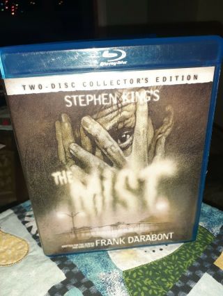 The Mist (blu - Ray Disc,  2008,  2 - Disc Set) Stephen King Frank Darabont Oop Rare