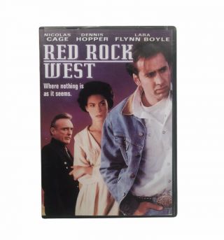 Red Rock West (dvd 1992) Dennis Hopper Nicholas Cage Rare Oop /