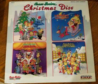 Hanna Barbera Christmas Disc Laserdisc Rare Hanna Barbera Cartoons