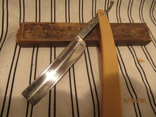 Rare Corbett Le Brun Cutlery Geneva York 5/8 Inch Blade Straight Razor
