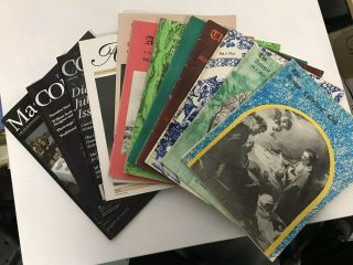 Bundle Of 12 Miscellaneous Antique Collecting Magazines / Journals - 1967 To 2000