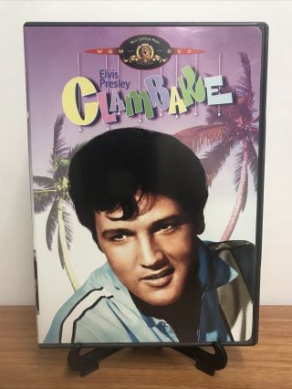 Clambake (dvd,  2001) Starring Elvis Presley,  Shelley Fabares Exc Rare Oop Fast