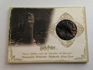 Harry Potter Memorable Moments Series 1 Prop Card Basilisk Skin P3 Variant Rare