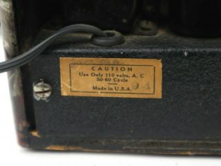 Rare Vintage 1940s BRONSON Magnatone Tube Amplifier LAP STEEL AMP TLC Needs Work 4