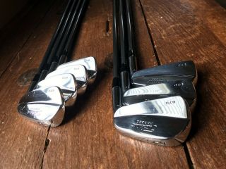Rare Titleist 670 Forged Irons 4 - Pw Graphite X - Flex (run From 2005)