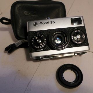 Rollei 35 - 35mm Film Camera - Rare Schneider Xenar 40mm Lens -