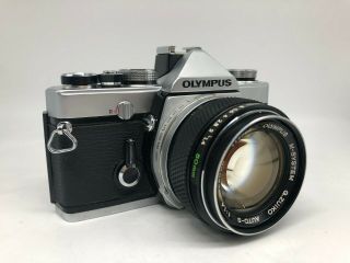Rare【 Nr 】Olympus M - 1 35mm Film Camera,  ｗ/ G Zuiko 50mm f/1.  4 from Japan 2