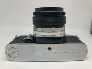 Rare【 Nr 】Olympus M - 1 35mm Film Camera,  ｗ/ G Zuiko 50mm f/1.  4 from Japan 6
