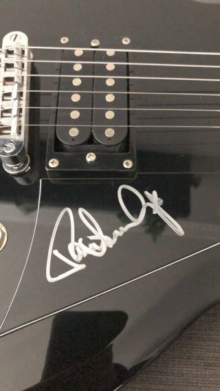 Rare Electric Guitar Autographed By Paul Stanley Of KISS 3