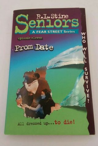 Prom Date R.  L.  Stine Seniors Episode 11 A Fear Street Chiller Rare Htf