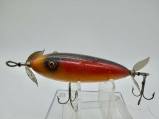 Vintage Rare Moonlight Paw Paw 2 Hook Minnow Fishing Lure 3.  5 " Unknown Model
