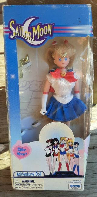 2000 Sailor Moon 6” Deluxe Adventure Doll By Irwin