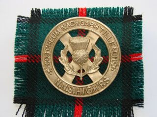 Canada Pre Ww2 Cap Badge The North Nova Scotia Highlanders (british Type) Rare