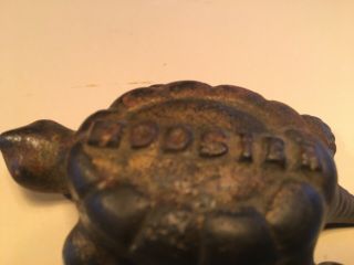 Antique Hoosier Turtle,  Cast Paperweight,  Rare Collectible,  Hoosier Drill,  Indiana