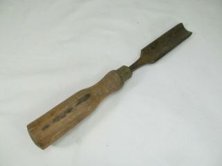 Antique Robert Sorby 1940 Wood Lathe Turning Hand Tool Roughing Gouge