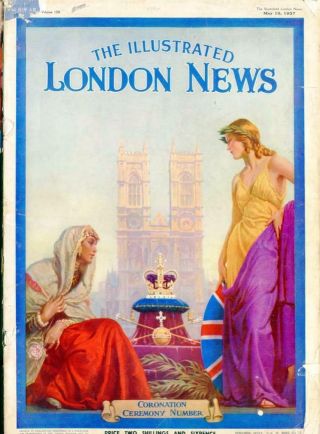 The Illustrated London News:vol190 May 15 1937: Coronation Issue Rare: Ref:v190