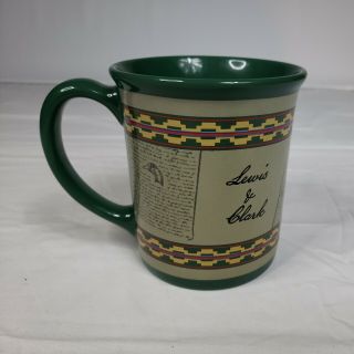 Rare Pendleton Lewis And Clark Pendleton Coffee Mug Corps Of Discovery 1804 - 1806