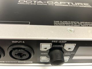 Rarely (includes Power Adapter) Roland Octa - Capture Ua - 1010