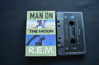 Rem Man On The Moon Rare Cassingle R.  E.  M.