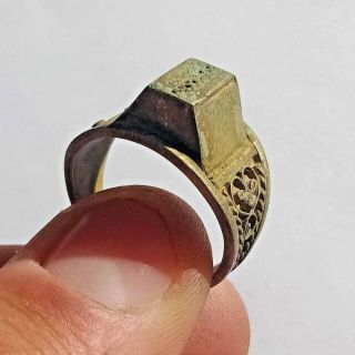 Ancient Roman Silver Ring Detector Finds With Pentagram Engravings