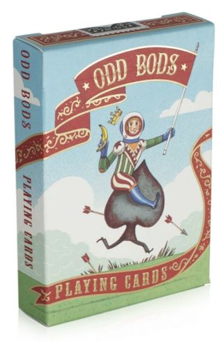 Rare Odd Bods Playing Cards.  Deck