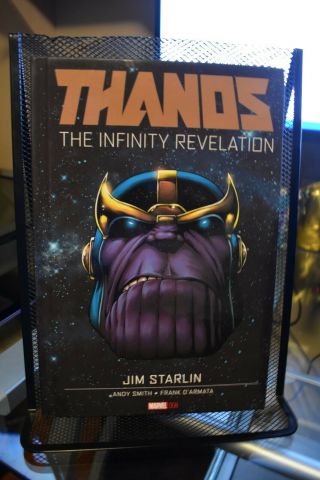 Thanos The Infinity Revelation Marvel Deluxe Ohc Hardcover By Jim Starlin Rare
