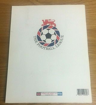 Rare Panini Football League 95 Sticker Album Hand Signed by 100 ' s of Players 2