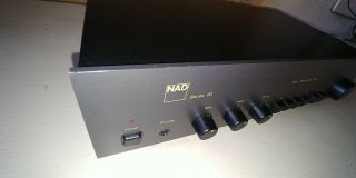 EUC Vintage NAD 1020 SER 20 Stereo Preamplifier w/ MM/MC Phono Stage RARE preamp 6