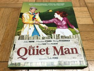 The Quiet Man Blu - Ray John Wayne Maureen O 
