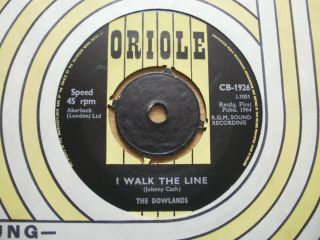 Rare The Dowlands " I Walk The Line " 1964 Oriole Cb 1926 Ex