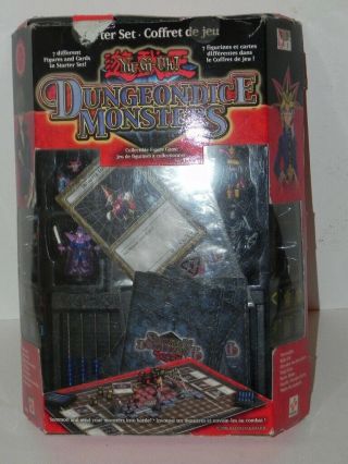 Vintage 1996 Yu - Gi - Oh Dungeon Dice Monsters Starter Set 43575 Rare