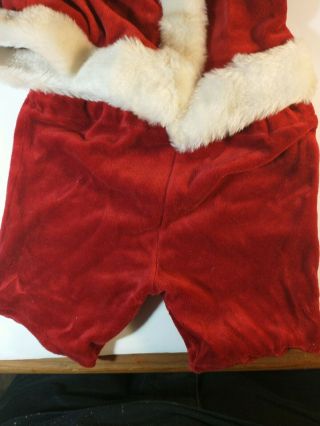 Vintage Teddy Ruxpin Santa Outfit Christmas Shirt Shoes/Boots Pants WOW 1985 3