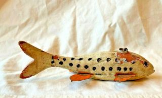 Slim Brinkman Minnesota Folk Art Fish Decoy