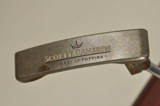 Rare Scotty Cameron Oil Can Putter,  34 " Rh.  The Art Of Putting,  C.  1998