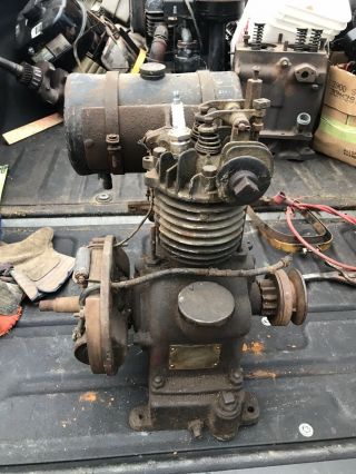 Vintage Rare Antique Nelson Brothers 1/2 Hp Ohv Engine Motor Hit & Miss 2
